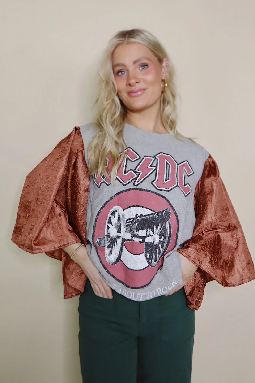 ACDC Ruffle Tee (Small)