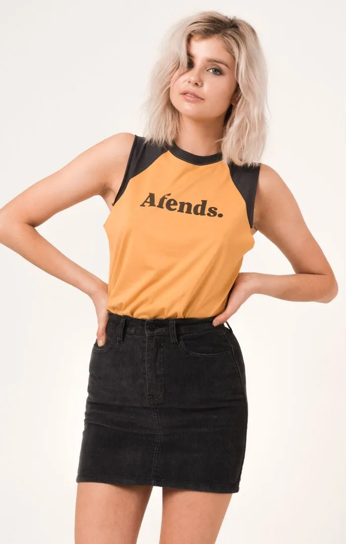 Afends Womens Iggy - Logo Bandcut Tee