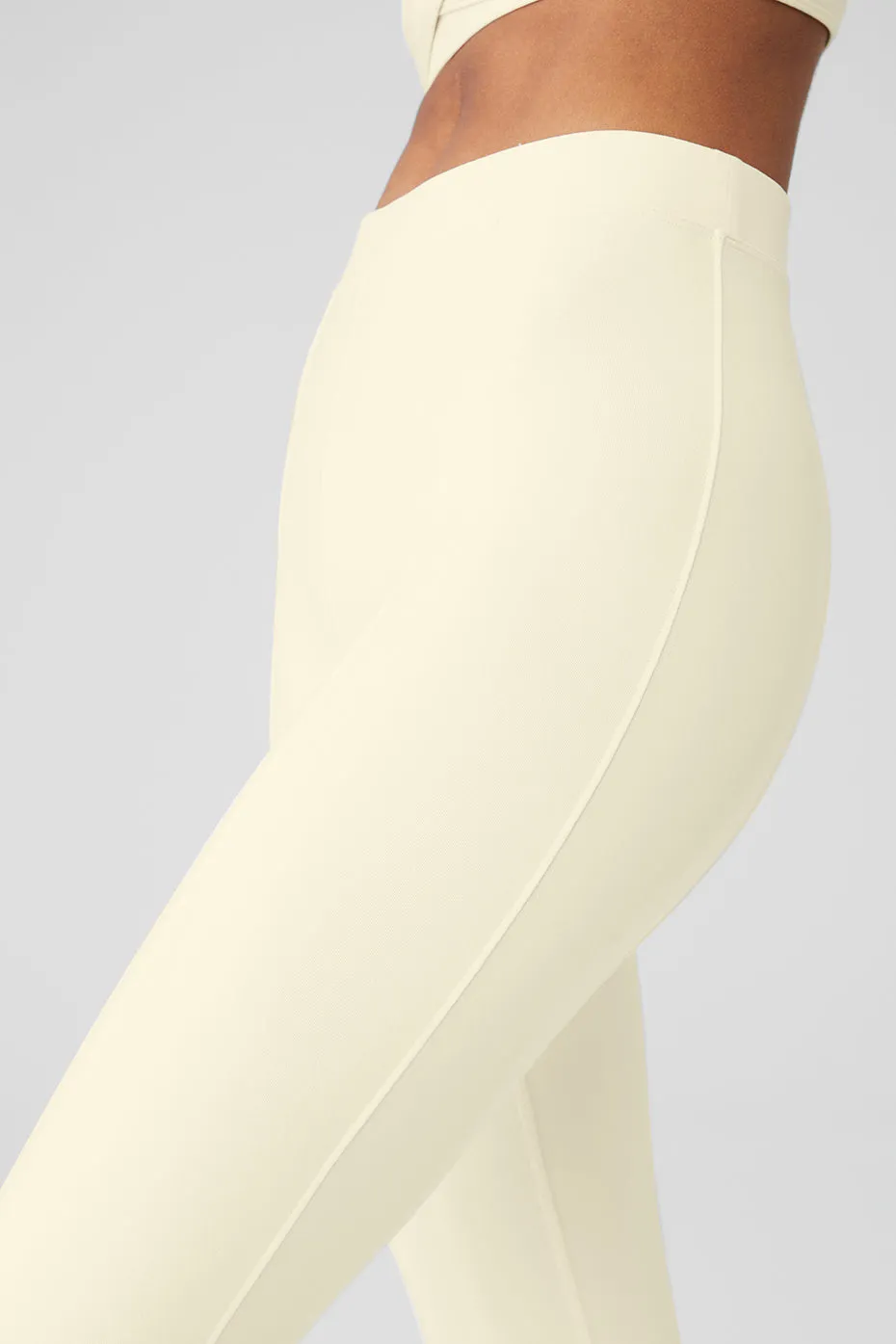 Airbrush High-Waist Enso Legging - French Vanilla