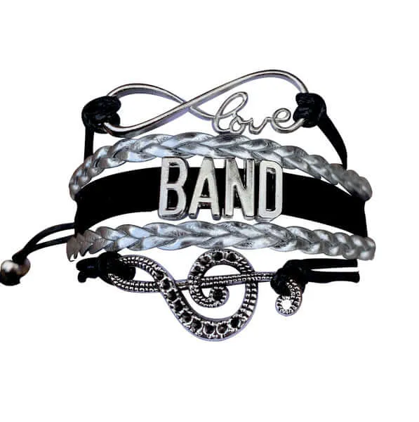 Band Infinity Bracelet - Music Jewelry