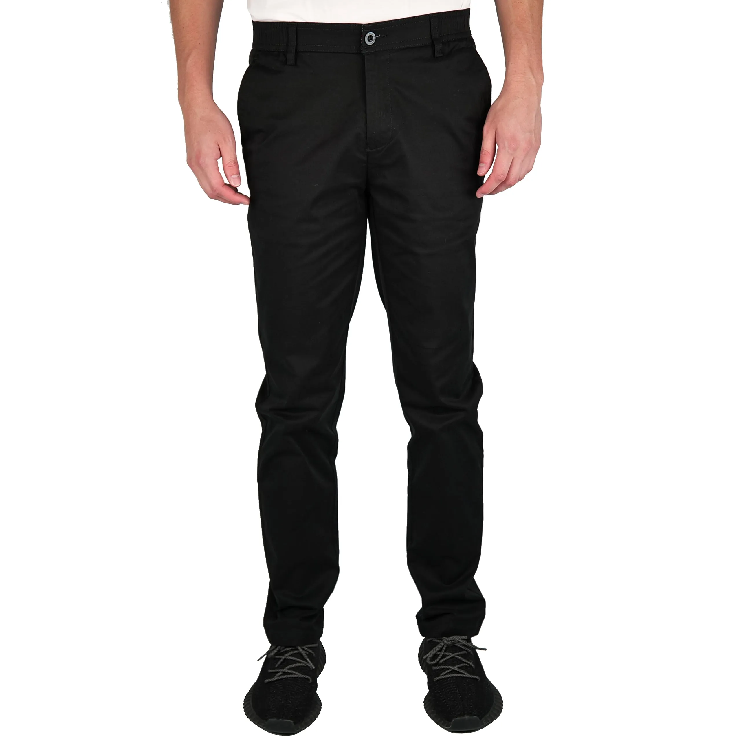 Brushed Stretch Cotton Pants - Final Sale