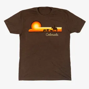 Colorado Western Sunset T-Shirt