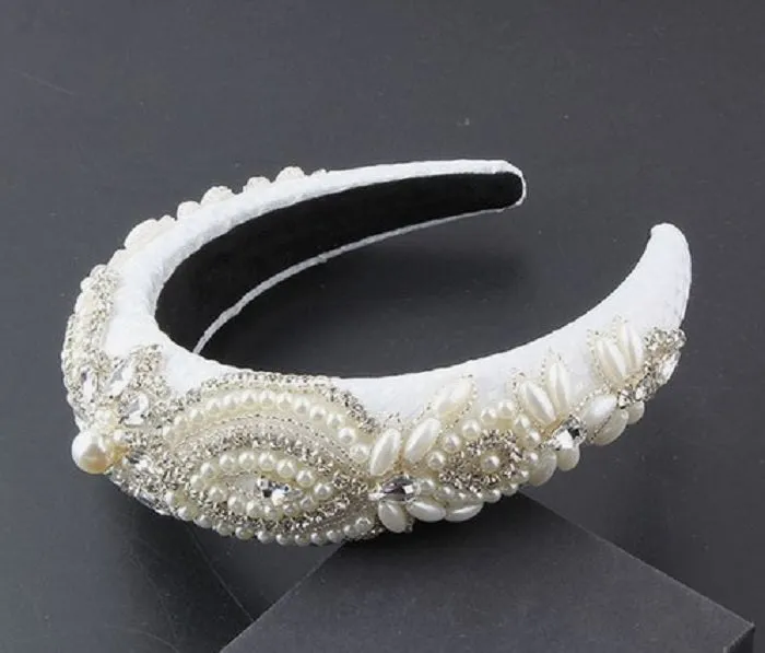 Luxury French Bohemia Crystal Sponge Head Band - Hair Band For Woman