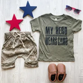 My Hero Wears Camo • Tee