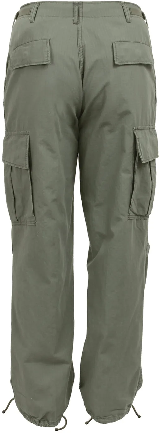 Olive Drab - Military Vintage Vietnam Fatigue Pants