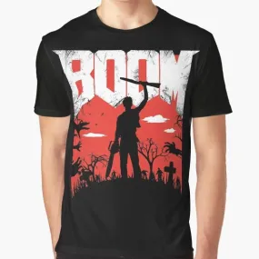 "Boomstick" Evil Dead Graphic T-Shirt