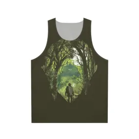 "It's Dangerous to Go Alone" Unisex Gamer Tank Top