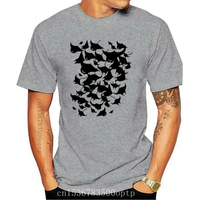 Scuba diving T-Shirt for Men & Women | School of Manta Rays