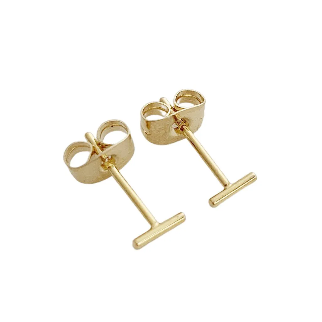 Skinny Midi Bar Earrings