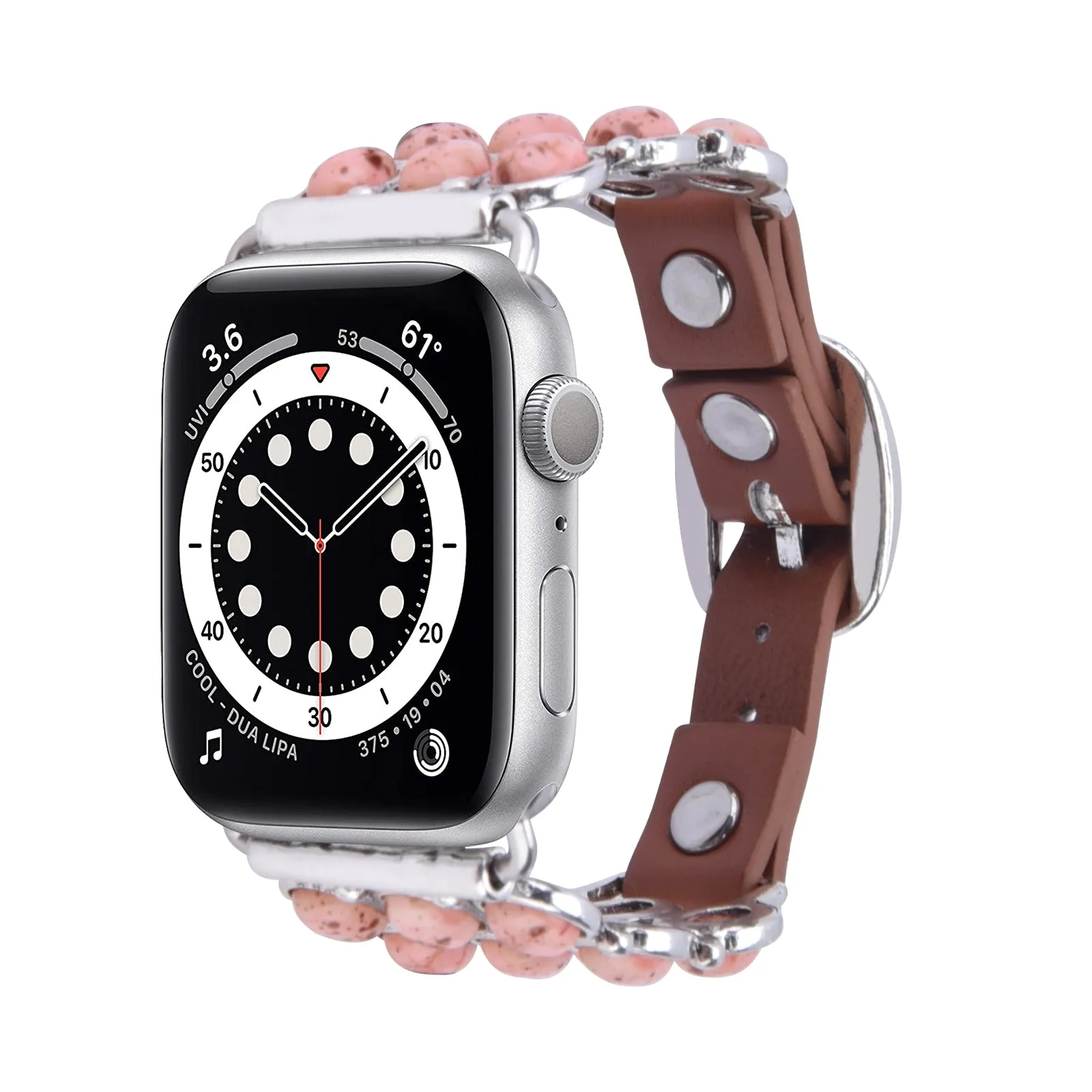 Western Style Metal & Leather Bands for Apple Watch-Assorted Designs